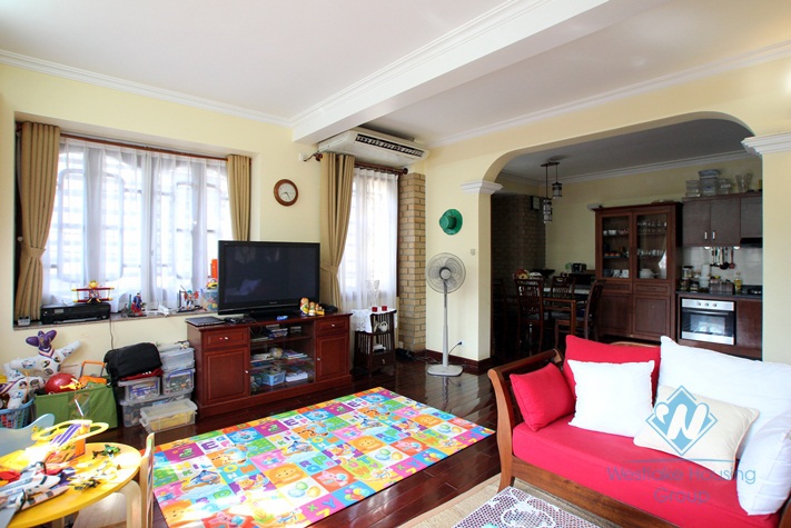Beautiful 3 bedroom furnished house for rent in Tay Ho area
